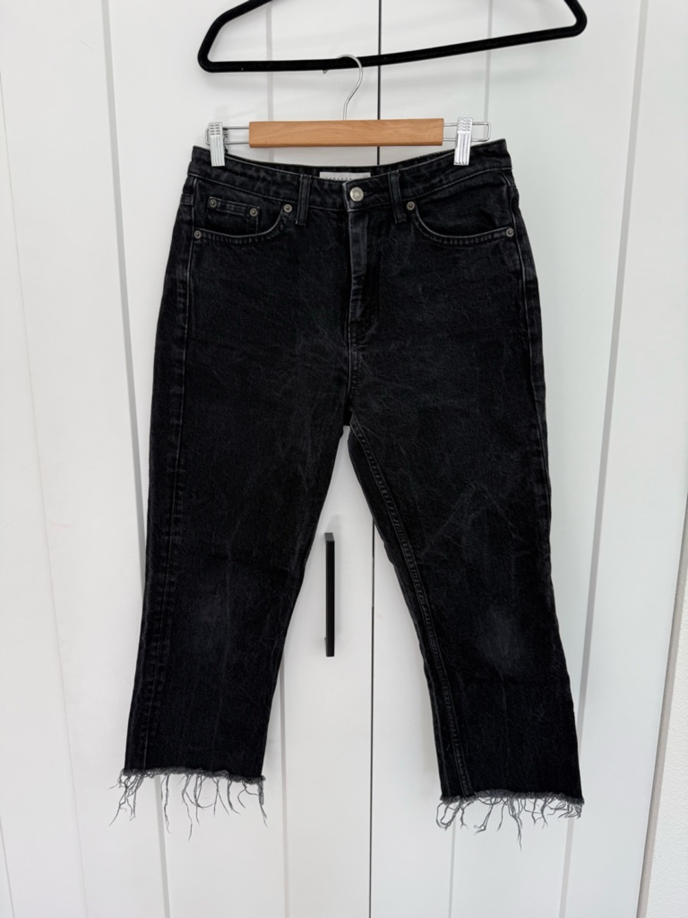 Topshop Petite straight jeans